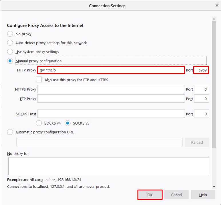 How to Configure Proxy Settings on Firefox