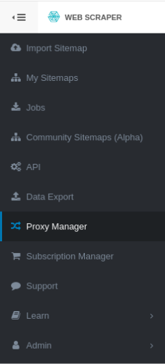 How to Configure Proxy Settings on Web Scraper