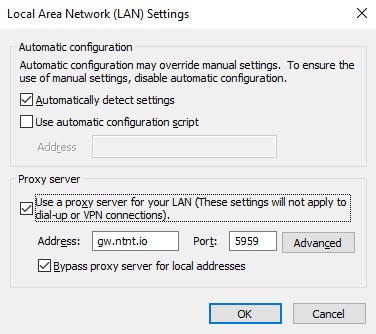 How to Configure Proxy Settings on Internet Explorer