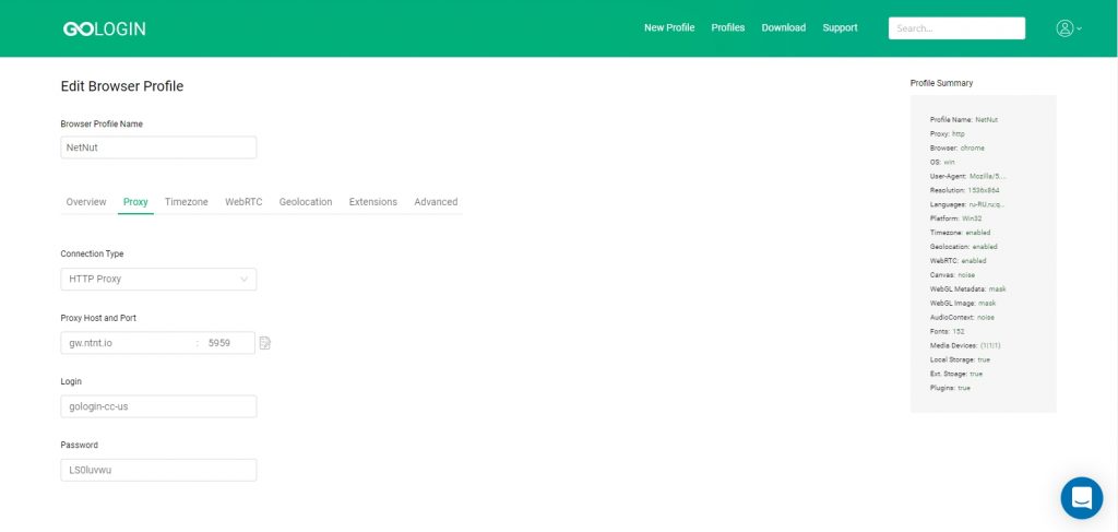 How to Configure Proxy Settings on GoLogin