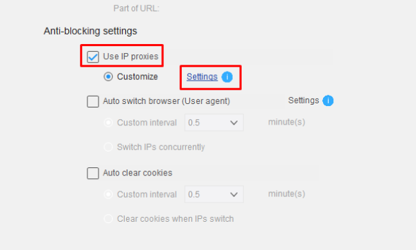 How to Configure Proxy Settings on Octoparse